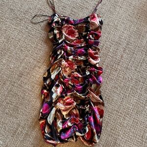 Urban Outfitters Ruched Mini Dress